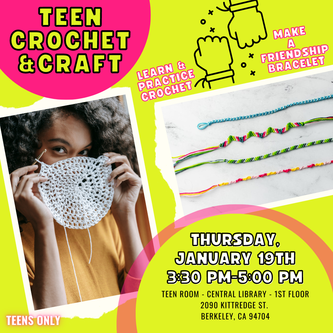 Teen Crafts and Events for January