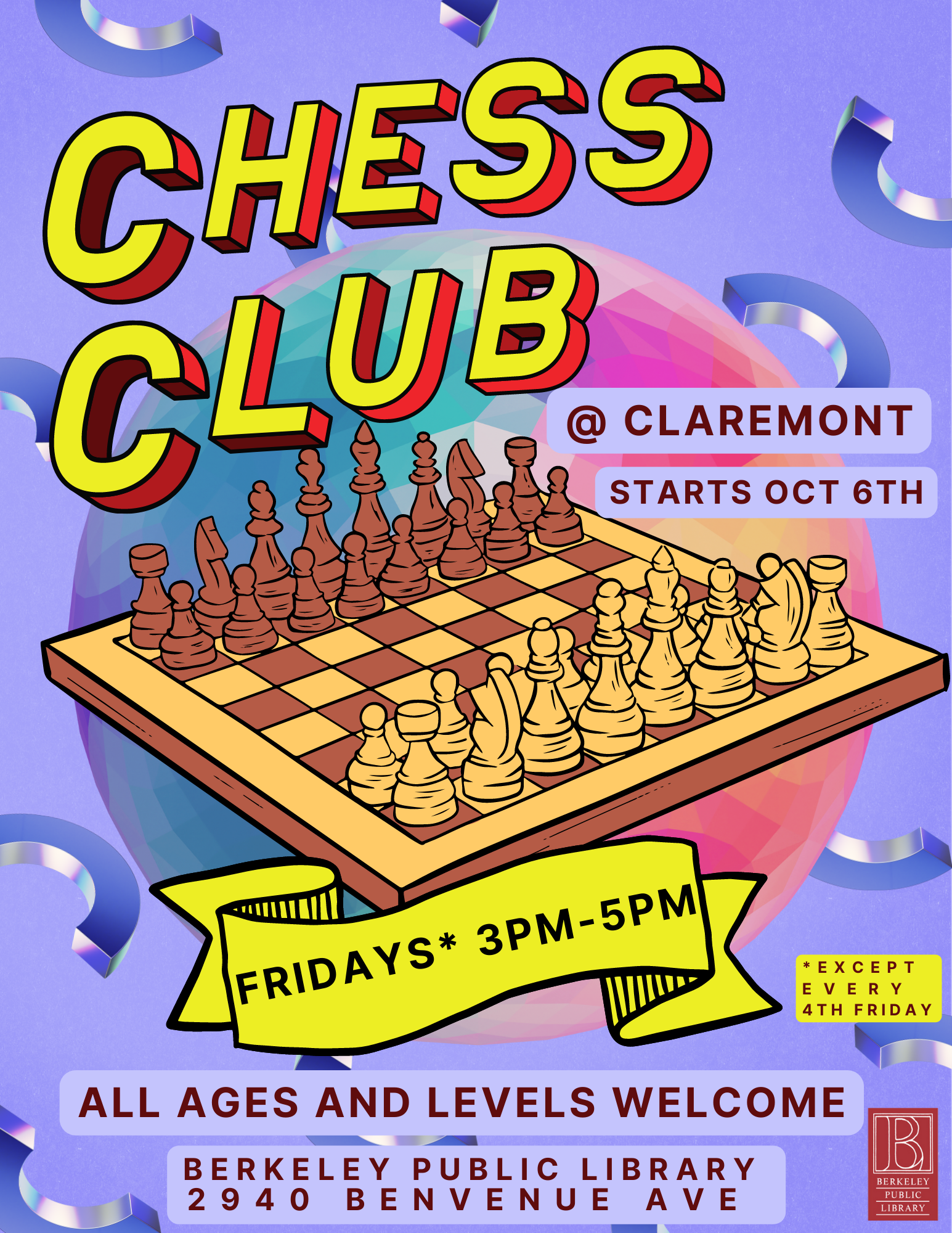 Chess Club @ Claremont  Berkeley Public Library