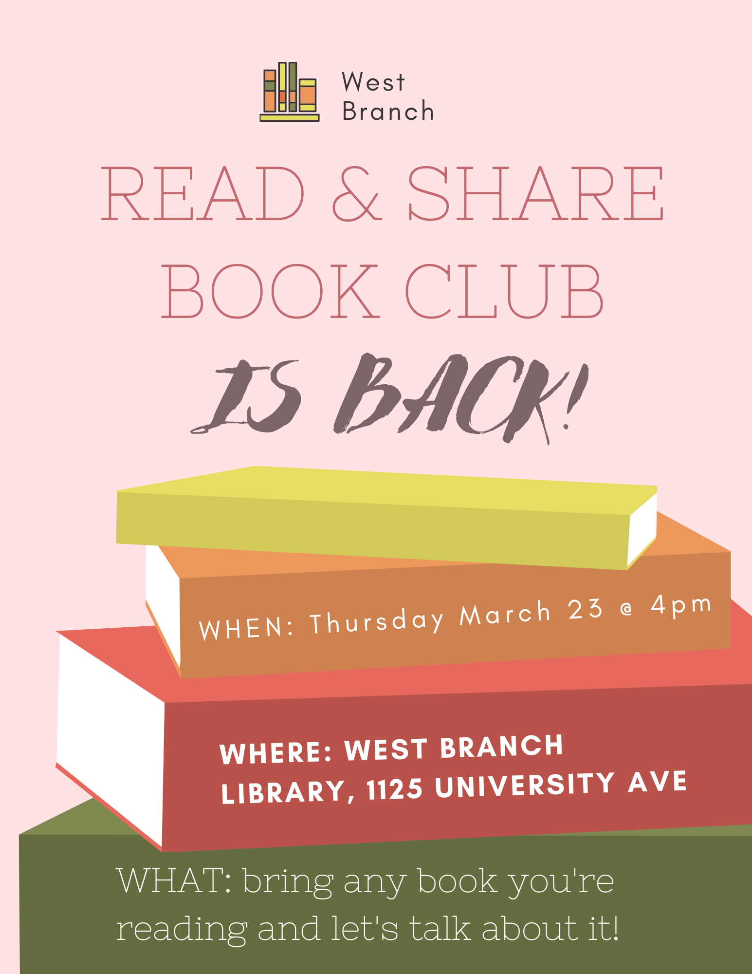 Read & Share Book Club  