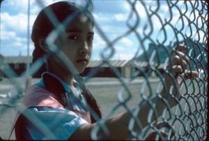 Girl at Fence Girl at Fence