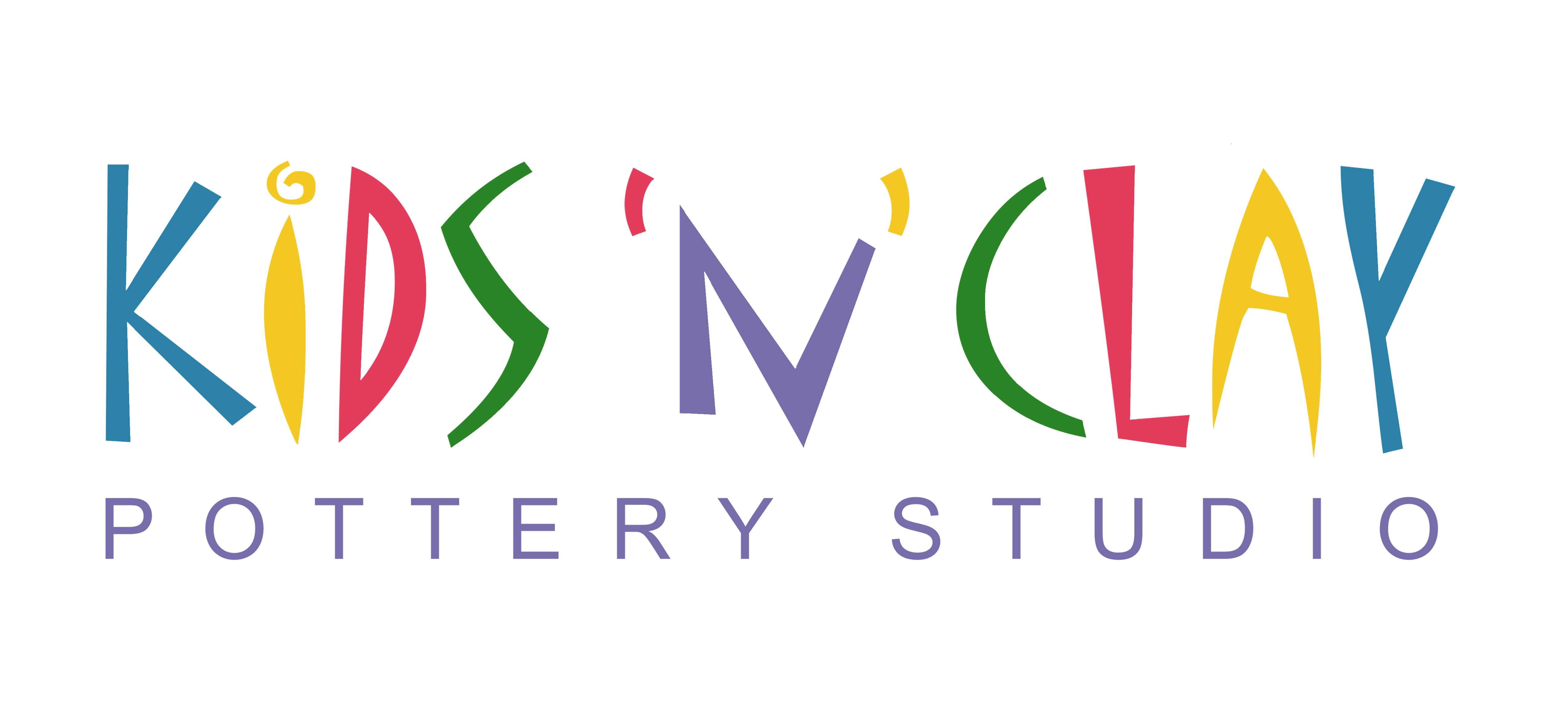Kids N Clay Pottery Studio logo