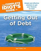 out of debt