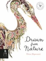 Drawn from Nature book cover with abstract heron drawing.