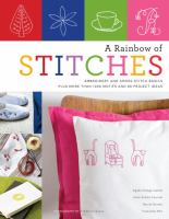 Cover of "A Rainbow of Stitches" book