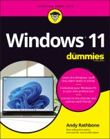 Windows 11 book cover showing a laptop computer