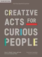 Cover of Creative Acts for Curious People