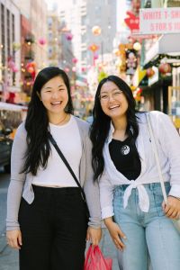 Sarah and Kaitlin Leung
