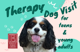 Therapy Dog Visit for teens & young adults