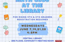 Math Club Flyer