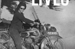 Woman on motorcycle