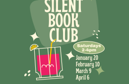 Silent Book Club: read a book, sip a mocktail, meet friends