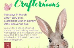 Flyer with details about the event