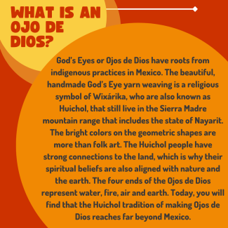 description of what an ojo de dios is