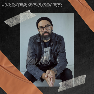 Portrait of: James Spooner, Author of The High Desert: Black. Punk. Nowhere