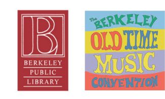 Berkeley Public Library and Berkeley Old Time Music Convention logos