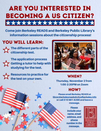 Introduction to US Citizenship Process flyer