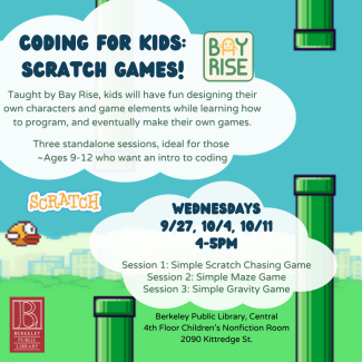 Coding for Kids flyer