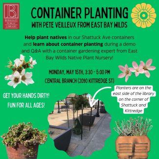 Container Planting flyer
