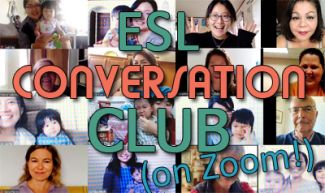 ESL Conversation Club on Zoom