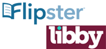 Flipster and Libby logos