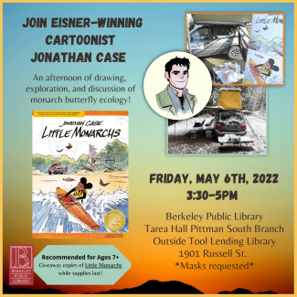 Poster for Jonathan Case Event May 6th