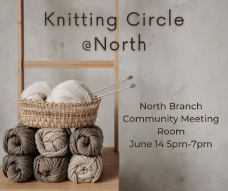 Knitting Circle @North June 14 5-7pm