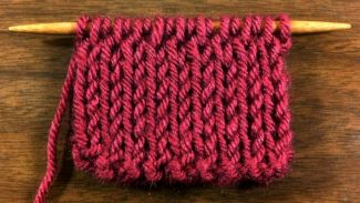 Stockinette knit on double pointed needle - This Photo by Unknown Author is licensed under CC BY-ND