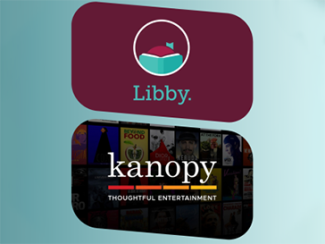 Libby and Kanopy logos