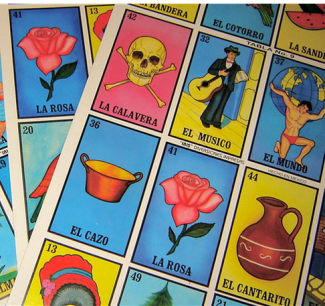 photo of loteria cards 