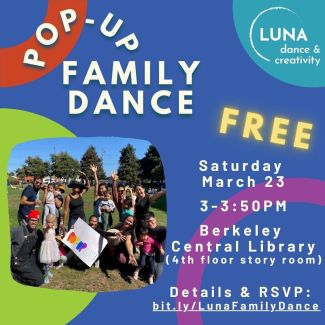Pop-up Family Dance Flyer