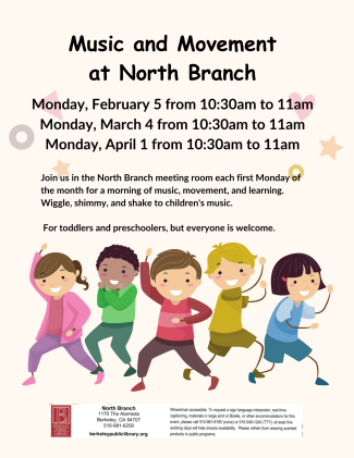 flyer for music and movement
