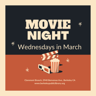 Wednesdays in March at 5:30pm : Movie Night