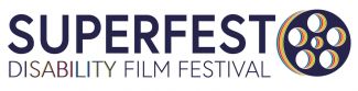 Superfest logo with reel 