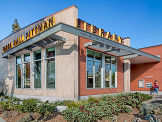 Tarea Hall Pittman South Branch Library Exterior photo