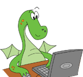 Dragon using computer
