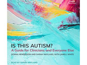 Multicolor brush strokes and text Is this Autism?