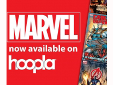 Marvel is available on Hoopla