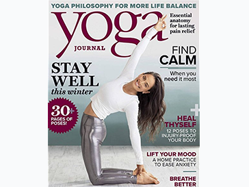 Yoga Journal Magazine Cover