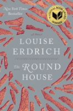 Stones in a circular pattern with text in the center: Louise Erdrich The Round House