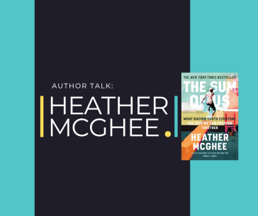Event title with picture of book cover
